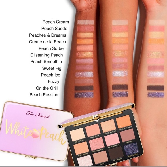 Too Faced White Peach Eyeshadow Palette - Picture 5 of 7